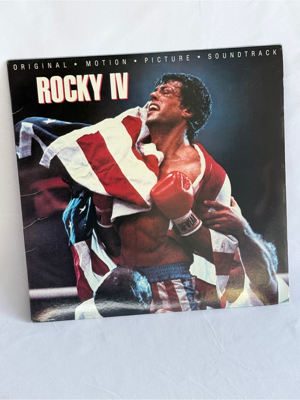 Rocky IV Original Motion Picture Soundtrack - Vintage Vinyl Cover